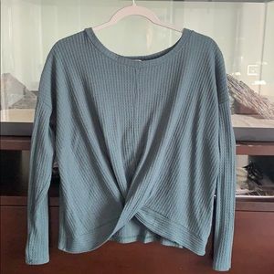 Forest green sweater!